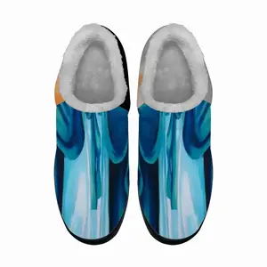 Men Mother Mary Cotton Slippers