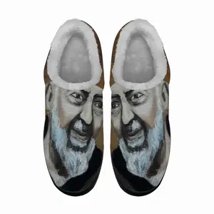 Men Saint Padre Pio Cotton Slippers