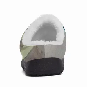 Men Peach Cotton Slippers