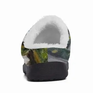 Men Beauty Of Garden Cotton Slippers