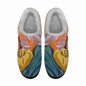 Men Mother And Son Cotton Slippers