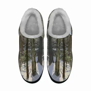 Men Sparkling Snow Cotton Slippers