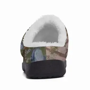 Men Pine Trees Evening Cotton Slippers