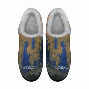 Men Autumn On The Msta River Cotton Slippers