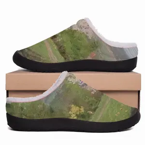 Men Gardens Bloom Cotton Slippers