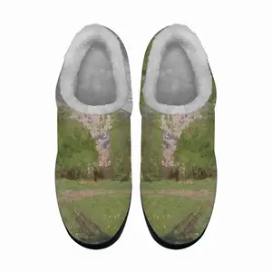 Men Gardens Bloom Cotton Slippers