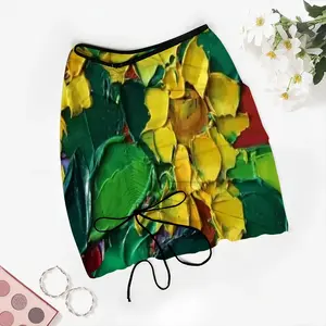 The Pleasure Of Flowers G Beach Skirt