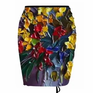 The Pleasure Of Flowers K Beach Skirt