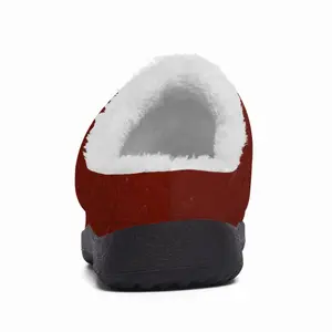 Men Black Currant Flash Cotton Slippers