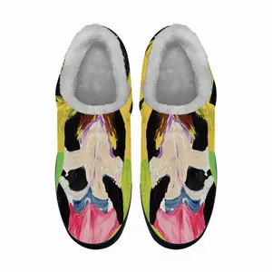 Men Wild Flower Cotton Slippers