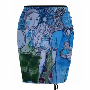 Way To Another World Beach Skirt