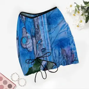 Way To Another World Beach Skirt