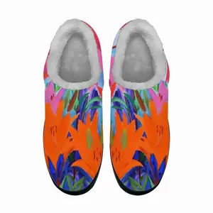 Men The Light Of My Lilies Cotton Slippers