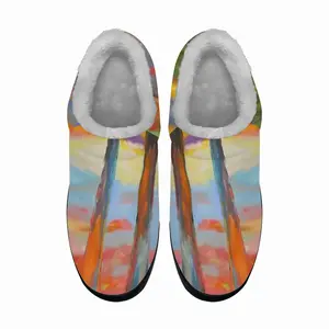 Men Two Trees Cotton Slippers