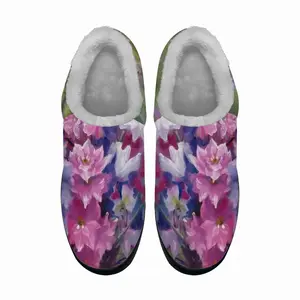 Men Summer Flowers Cotton Slippers