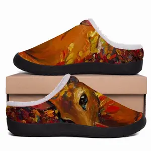 Men Deer Secret Hideaway Cotton Slippers