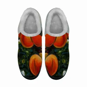 Men Apricots In The Garden Cotton Slippers