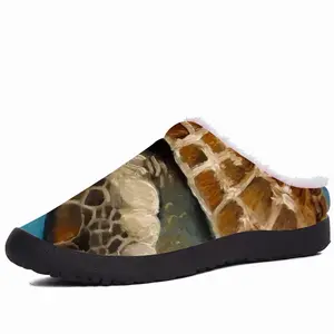 Men Caribbean Turtle Cotton Slippers