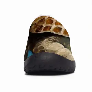 Men Caribbean Turtle Cotton Slippers