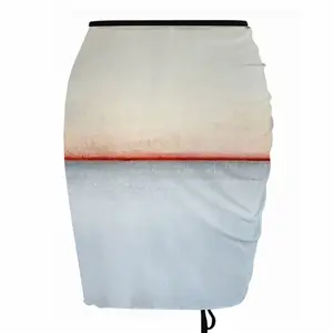 White Orange Series 3 Beach Skirt