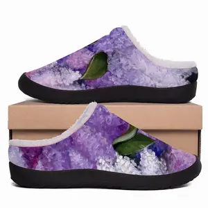 Men Aroma Of Lilac Cotton Slippers