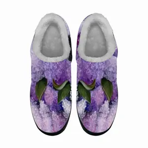 Men Aroma Of Lilac Cotton Slippers