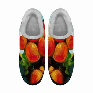 Men Apricot Tree Cotton Slippers