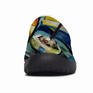 Men Sailing Downwind Cotton Slippers