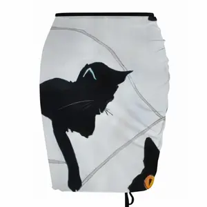 Cats With Thread Beach Skirt