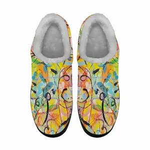 Men Good Vibes Leaks Cotton Slippers