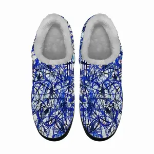 Men Blue Blood Cotton Slippers