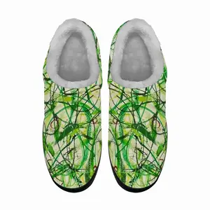 Men Go Green Cotton Slippers