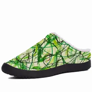 Men Go Green Cotton Slippers