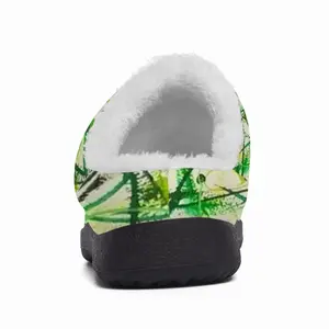 Men Go Green Cotton Slippers