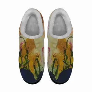 Men Dry Earth Cotton Slippers