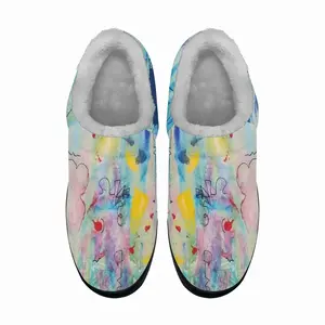 Men Seahorse Cotton Slippers