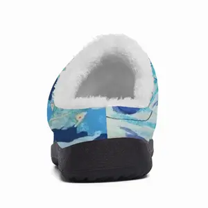 Men Seahorse Cotton Slippers