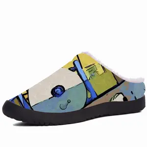 Men Santorini Oia The Terrace Cotton Slippers