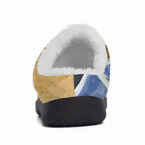 Men Santorini Oia Stairs Cotton Slippers