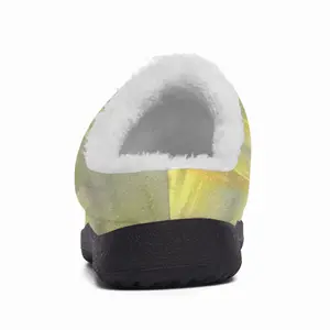 Men Borders Cotton Slippers