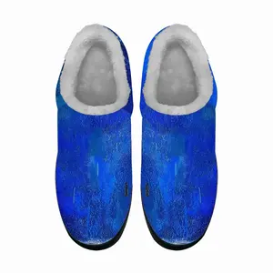 Men Symphony In Blue Cotton Slippers