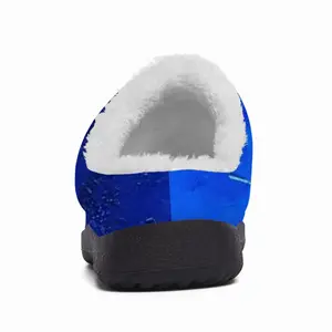 Men Symphony In Blue Cotton Slippers