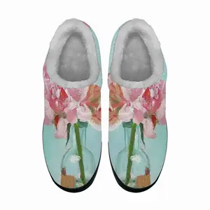 Men Last Peony Cotton Slippers