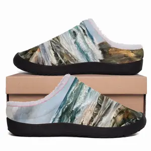 Men Wind And Waves Cotton Slippers