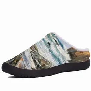 Men Wind And Waves Cotton Slippers