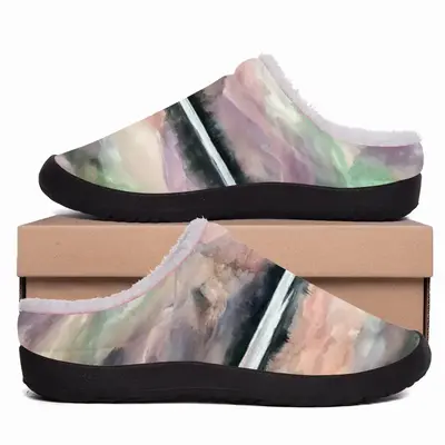 Men Aurora Borealis Cotton Slippers