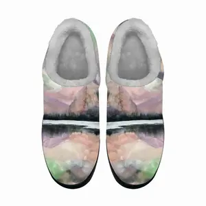 Men Aurora Borealis Cotton Slippers