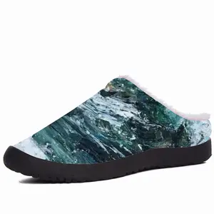 Men Sea Swirl Cotton Slippers