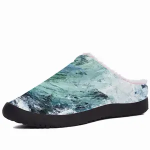 Men Dancing With Waves Cotton Slippers