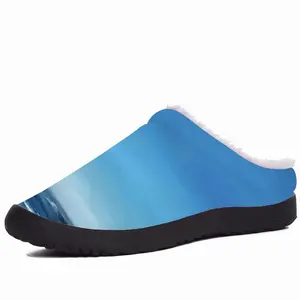 Men Blue Vista Cotton Slippers